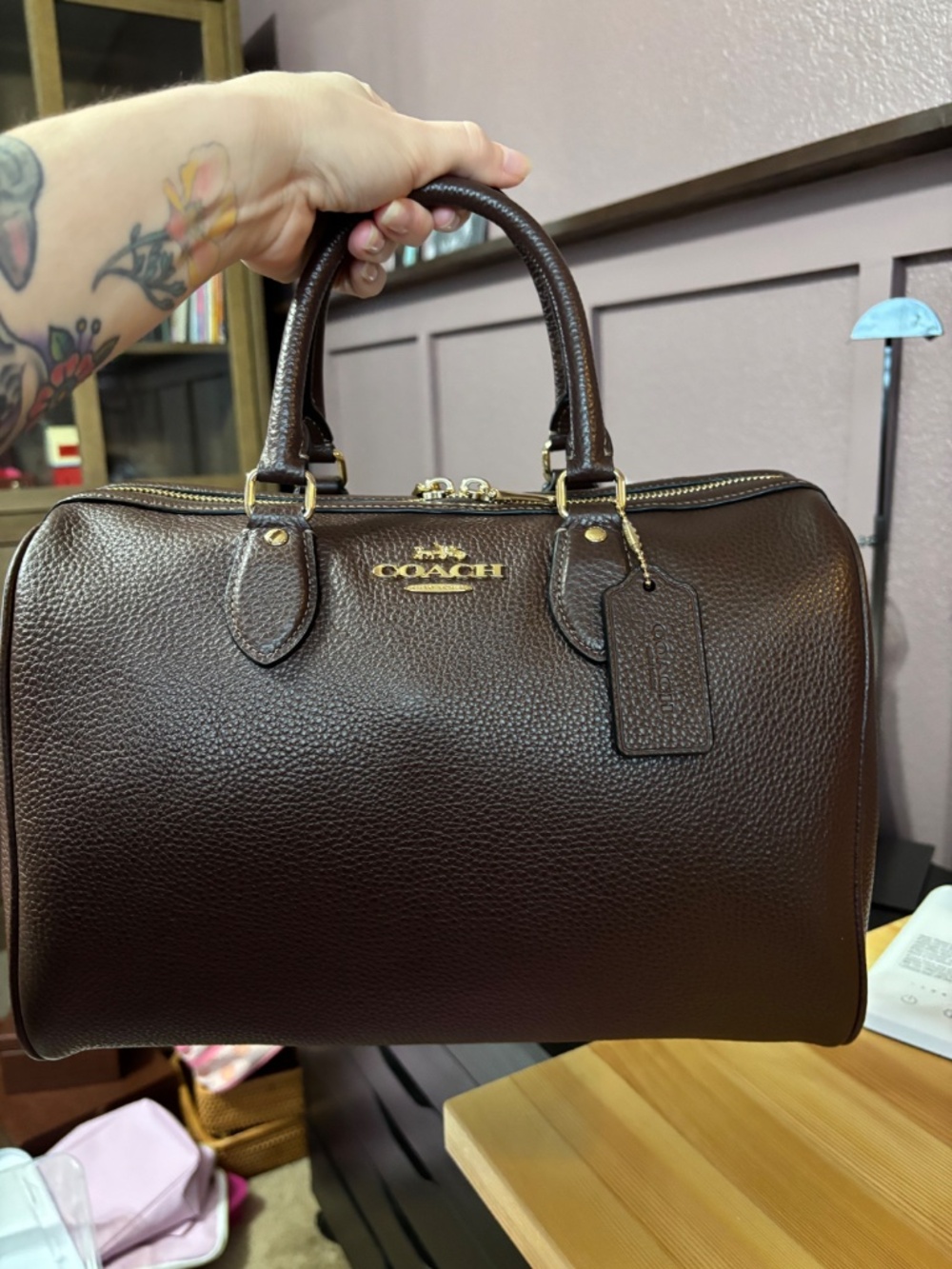 Coach Large Maple Rowan - Picture 5 of 16